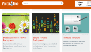 Vector4free top free vector download sites