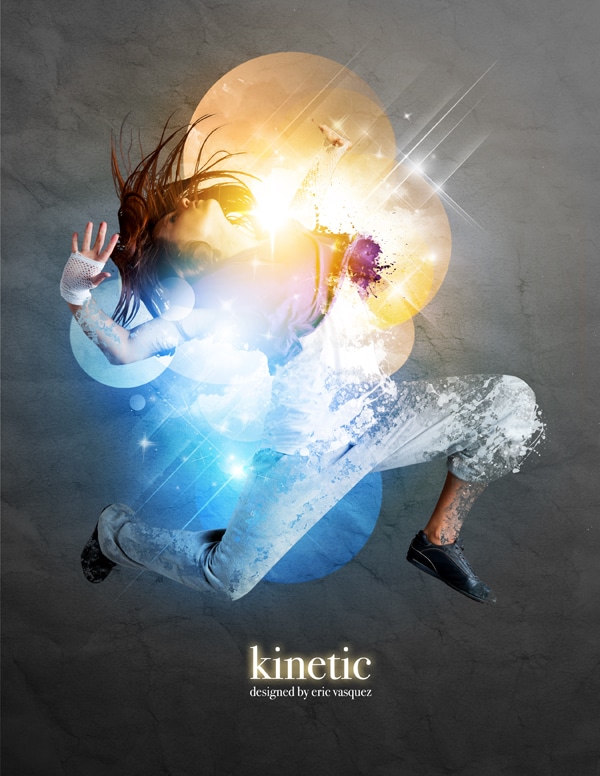 Futuristic Photo Illustration Photoshop Lighting Effect