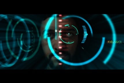 Iron Man View Interface Effect