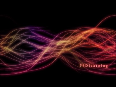 Luminescent Lines Photoshop Lighting Effect