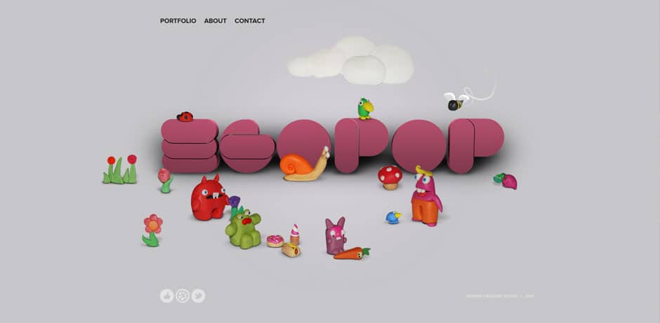 EgoPop Parallax Effect