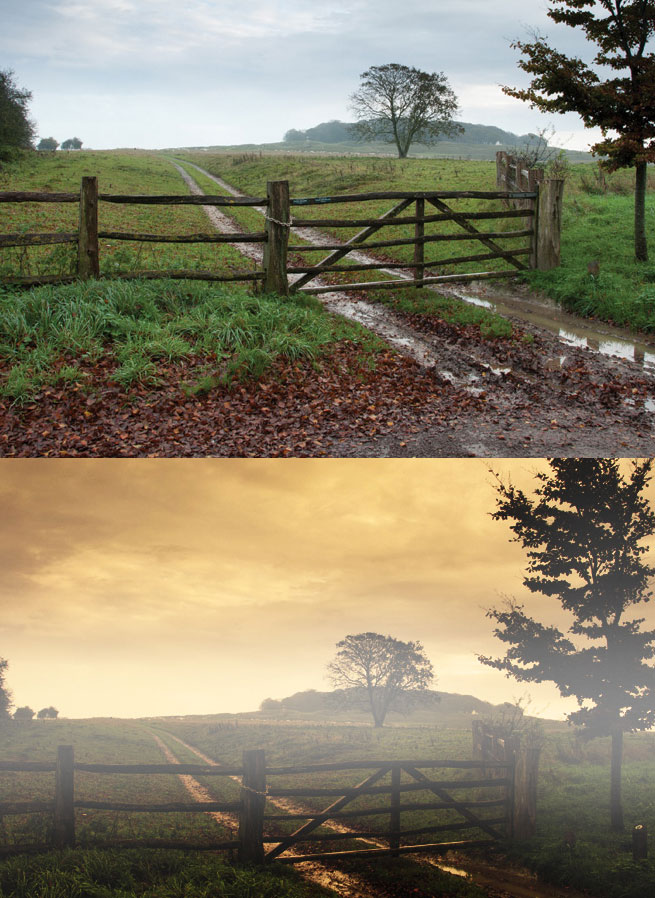 Atmospheric Landscape Photoshop Effect Tutorial
