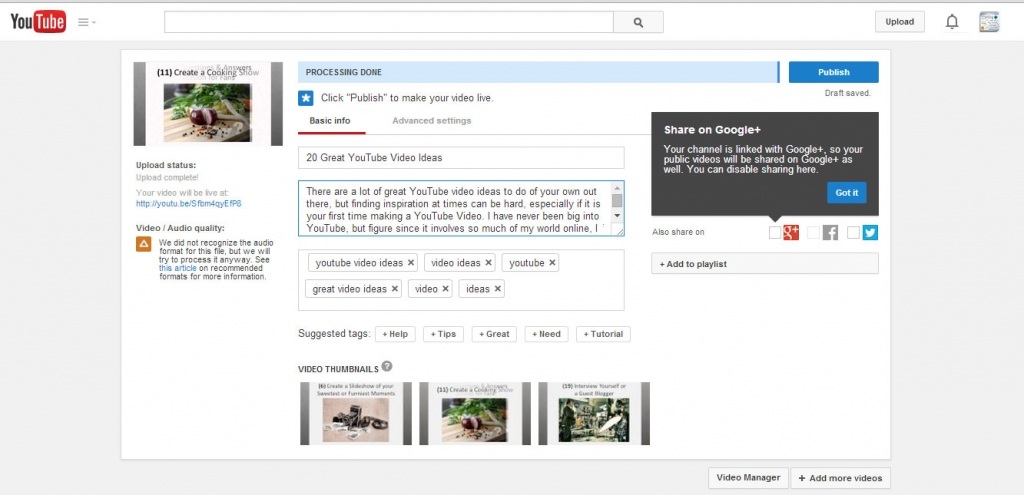 Become a Master of YouTube Yourself