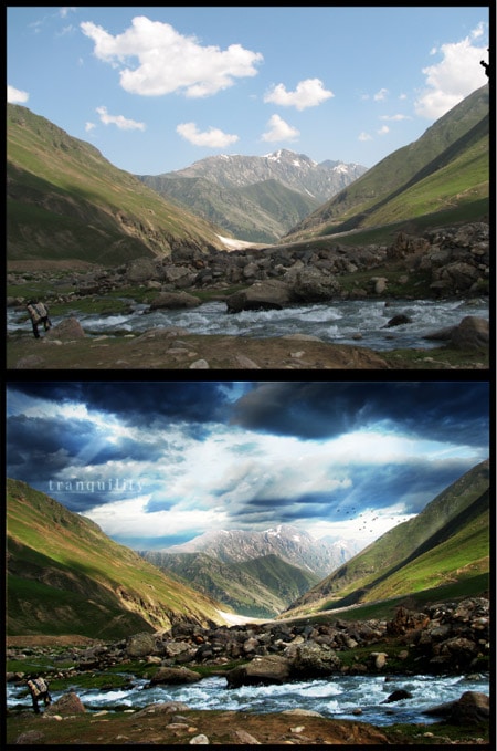 Intensify Your Landscape Photoshop Effect Tutorial