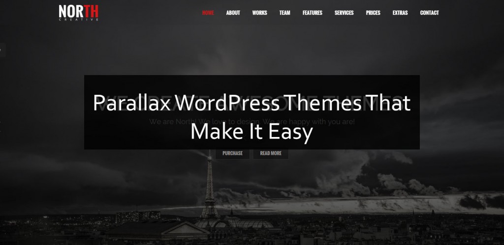 Parallax WordPress Themes That Make It Easy