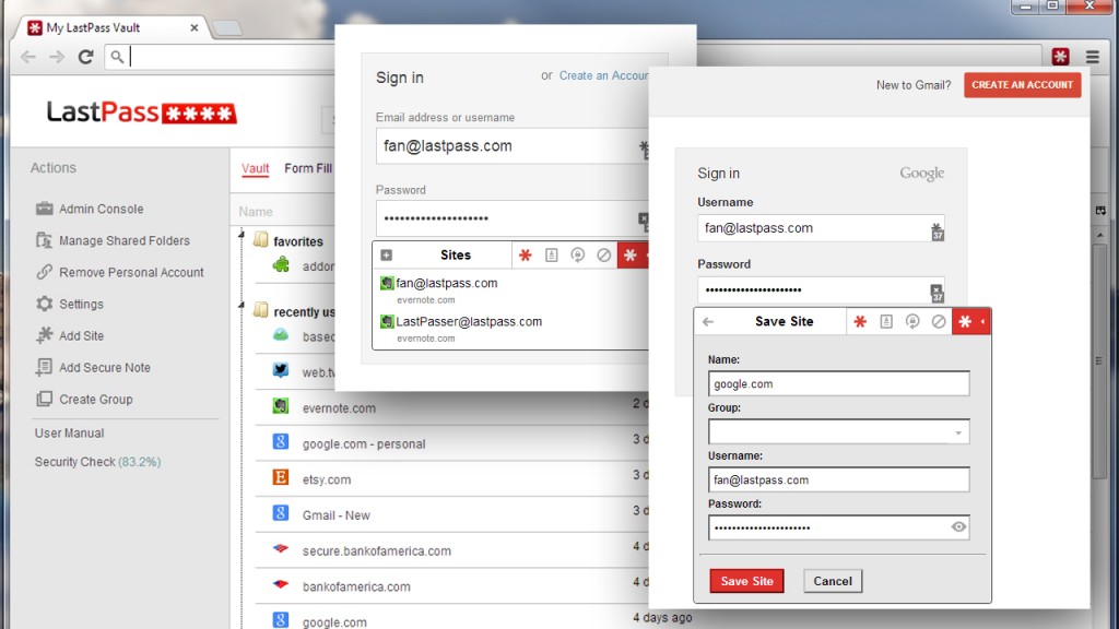 LastPass Chrome Extension