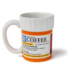 BigMouth Inc The Prescription Coffee Mug Office Gift Ideas