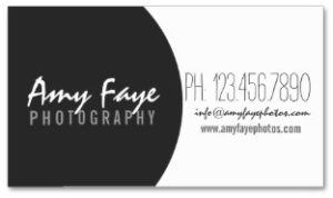 Camera Business Card Photography Examples of Professional Business Card Designs BACK