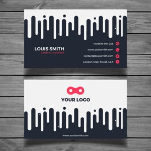 Modern Style Examples of Professional Business Card Designs