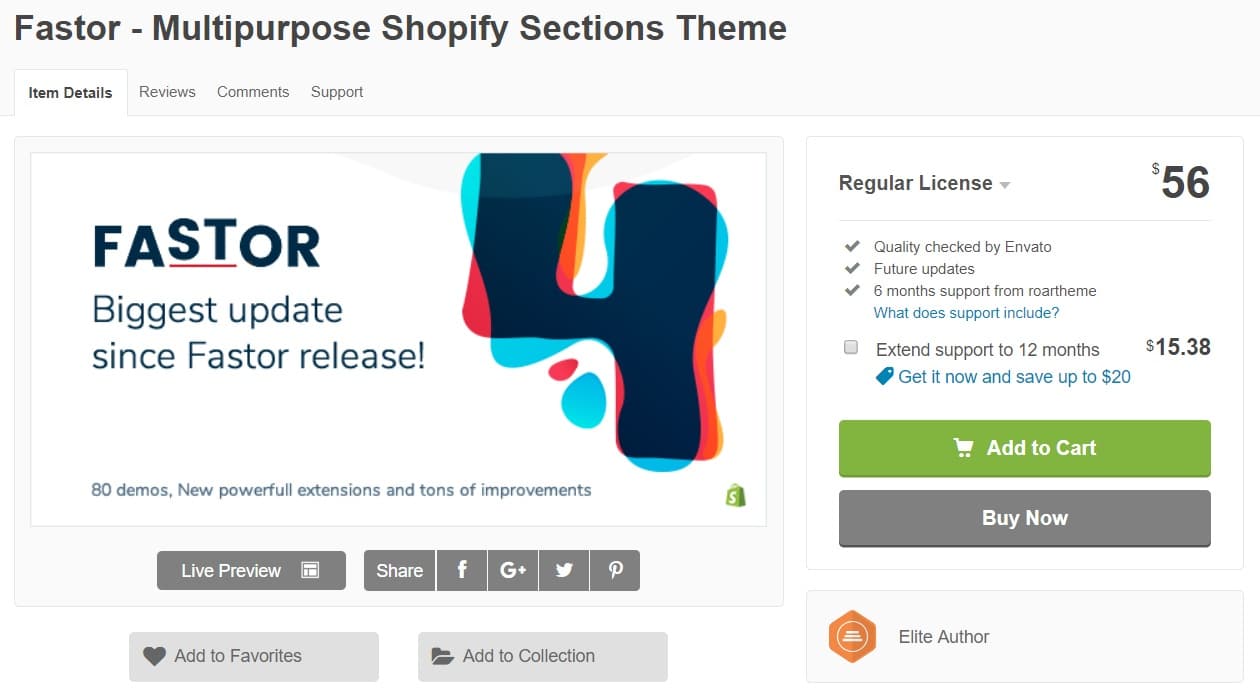 Fastor Best Premium Shopify Themes